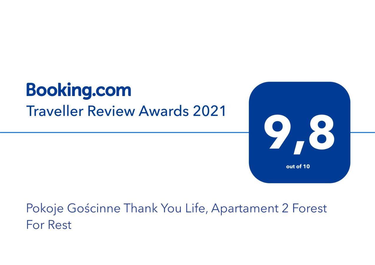 Pokoje Goscinne Thank You Life, Apartament 2 Forest For Rest Bystrzyca Klodzka Ngoại thất bức ảnh